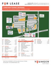 3096 N Eastman Rd, Longview, TX à louer Plan d’étage- Image 1 de 1