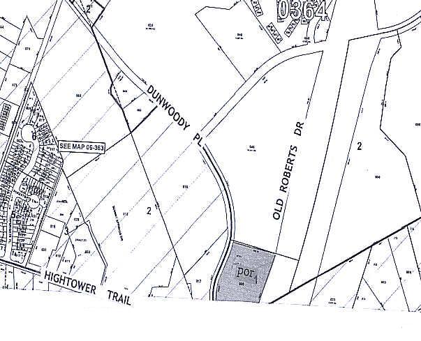 8525 Dunwoody Pl, Atlanta, GA à louer - Plan cadastral - Image 3 de 9