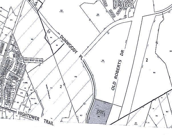 8525 Dunwoody Pl, Atlanta, GA for sale - Plat Map - Image 2 of 9