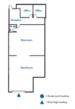 1635 S Rancho Santa Fe Rd, San Marcos, CA à louer Plan d’étage- Image 1 de 2