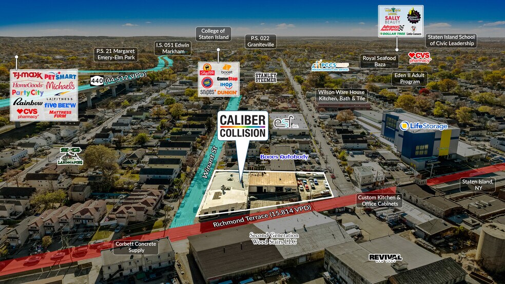 2550 Richmond Ter, Staten Island, NY à vendre - Photo du bâtiment - Image 3 de 7