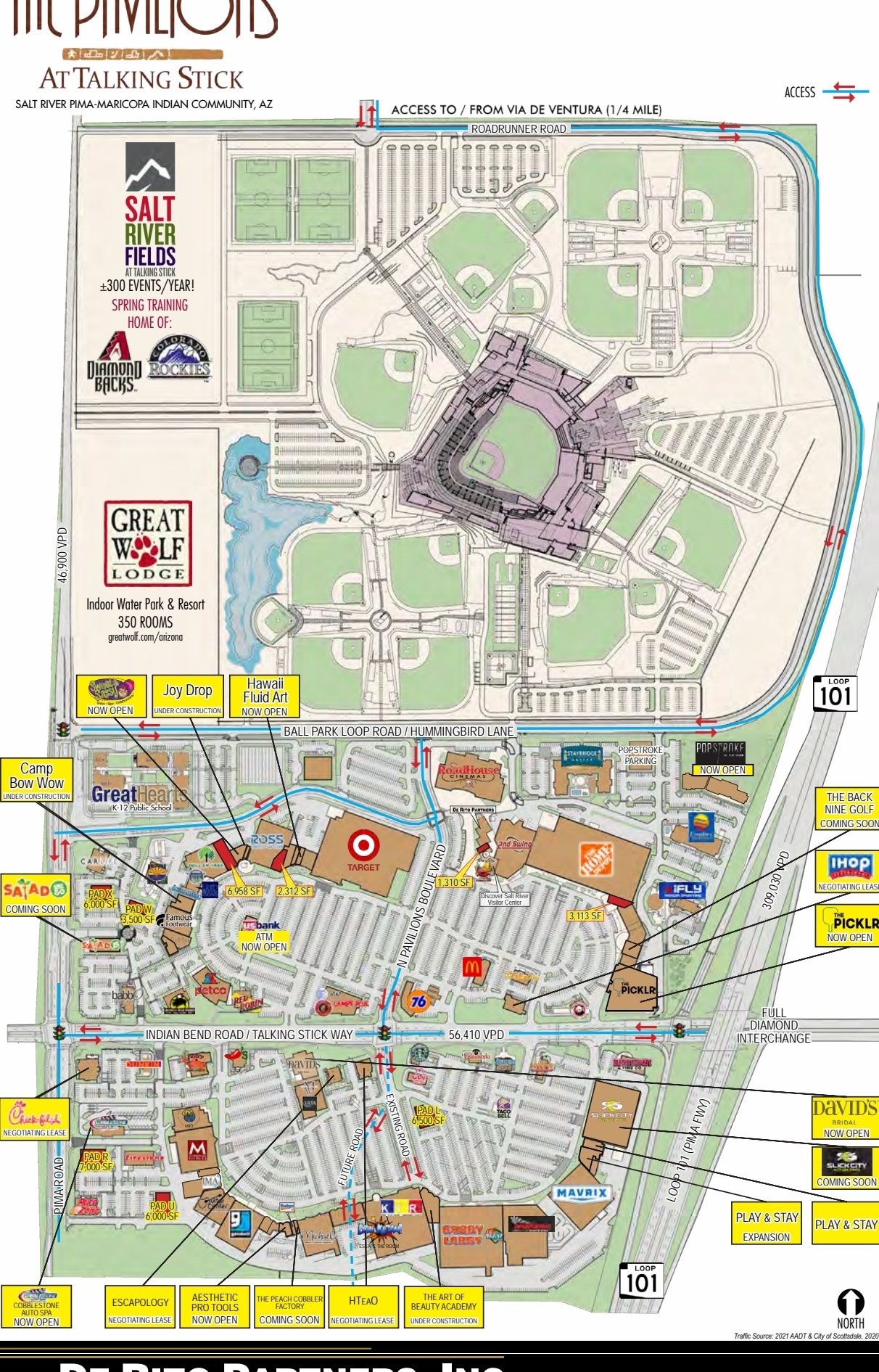 South of SWC Talking Stick Way & 101 loop, Scottsdale, AZ à louer Plan de site- Image 1 de 4