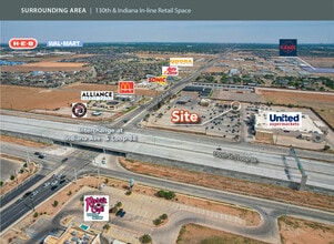 12811-12813 Indiana Ave, Lubbock, TX - Aerial map view