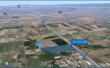 NEC Tipple Parkway & I-25 Frontage Road East, Frederick, CO - AERIAL map view - Image1