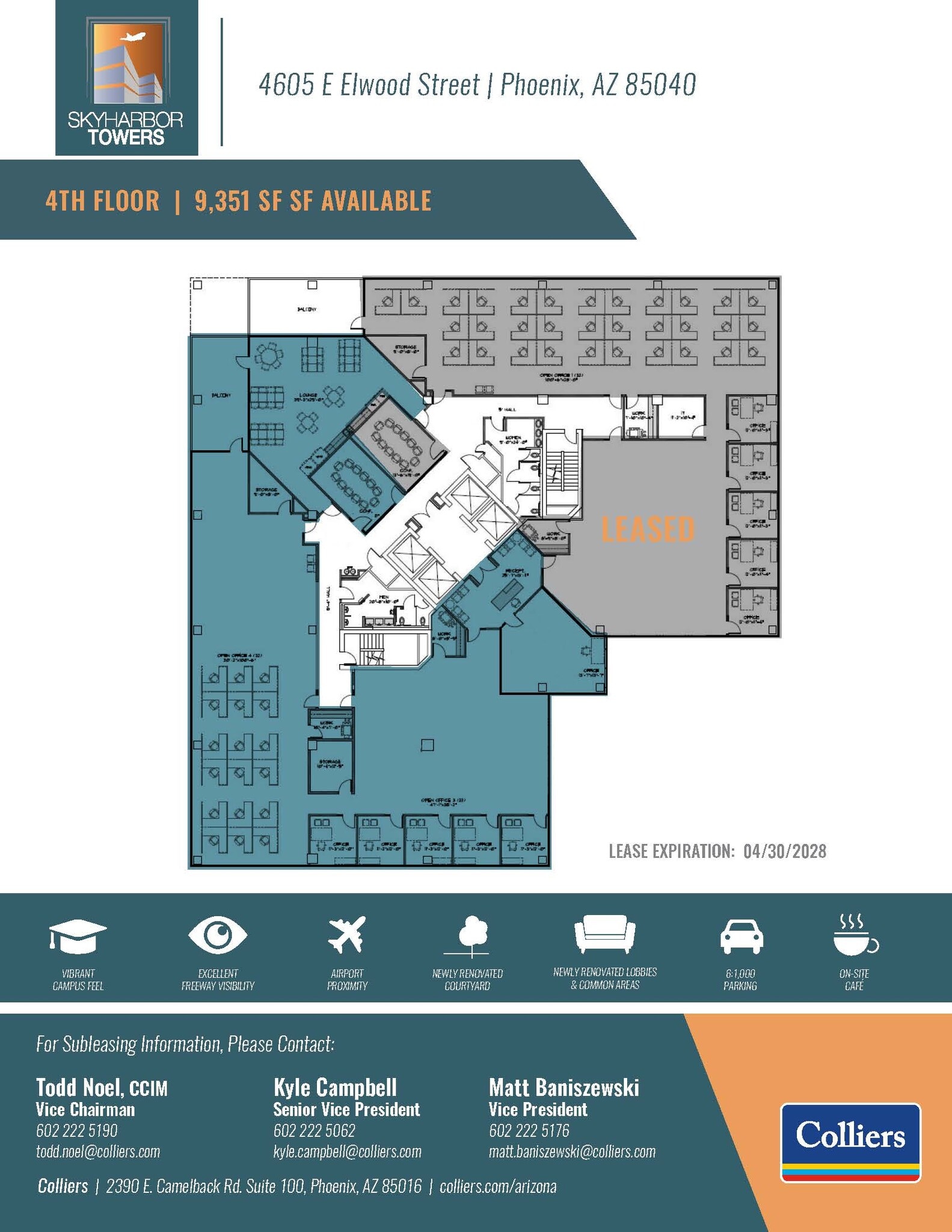 4605 E Elwood St, Phoenix, AZ for lease Floor Plan- Image 1 of 1