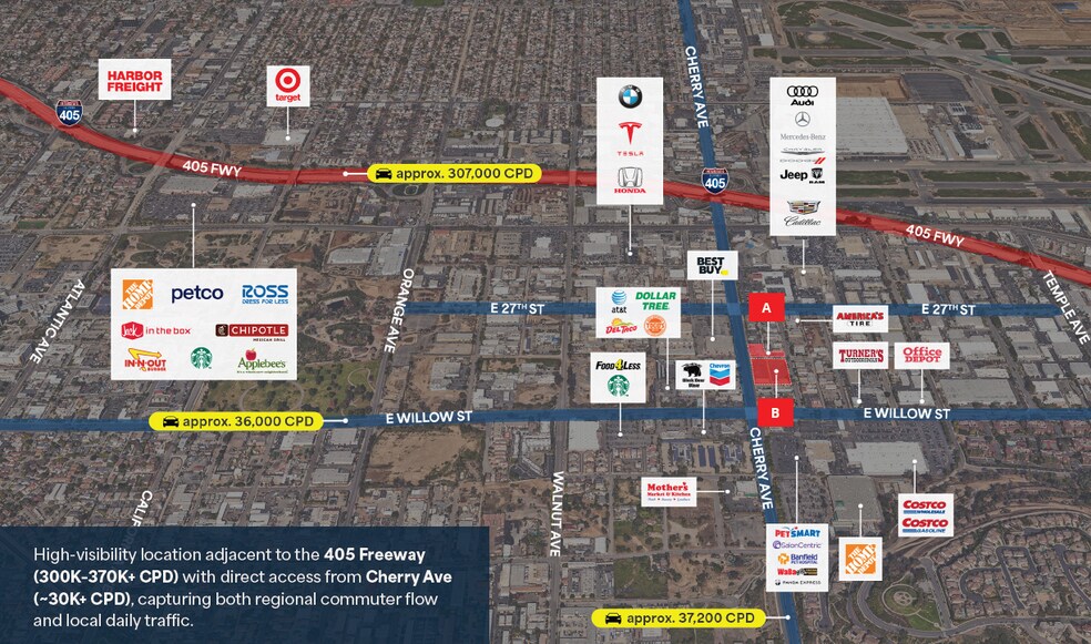 Cherry Ave, Signal Hill, CA à louer - Plan de site - Image 2 de 2