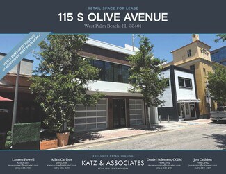 Plus de détails pour 115 S Olive Ave, West Palm Beach, FL - Commerce de détail à louer