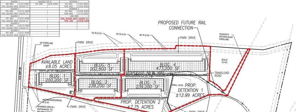 12050 US 90, Beaumont, TX for sale - Site Plan - Image 2 of 2