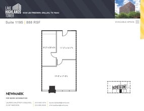 9330 Lyndon B Johnson Fwy, Dallas, TX à vendre Plan d’étage- Image 1 de 1