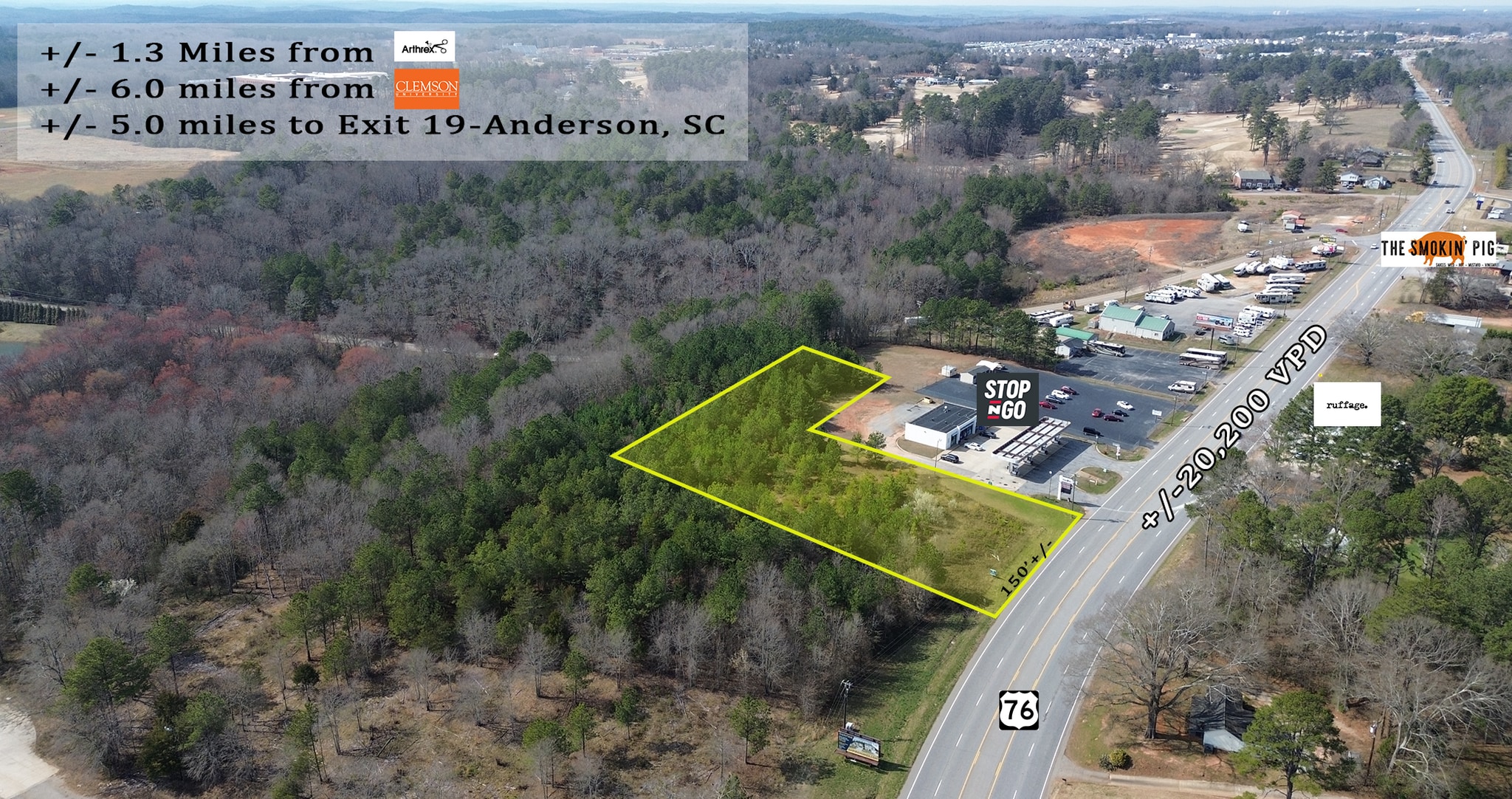 6601 Highway 76, Pendleton, SC for sale Primary Photo- Image 1 of 6