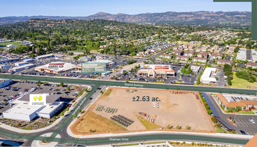 459 Soscol, Napa, CA à vendre - Aérien - Image 1 de 2