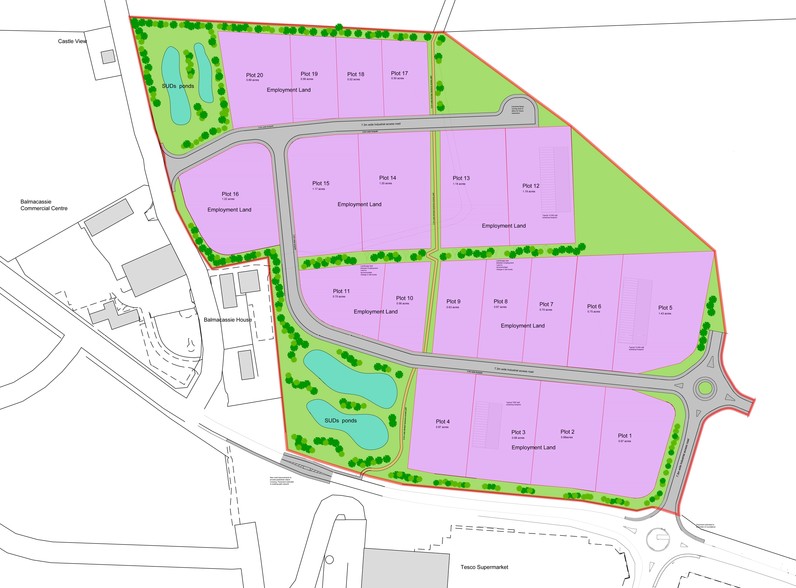 A948, Ellon for sale - Site Plan - Image 1 of 1