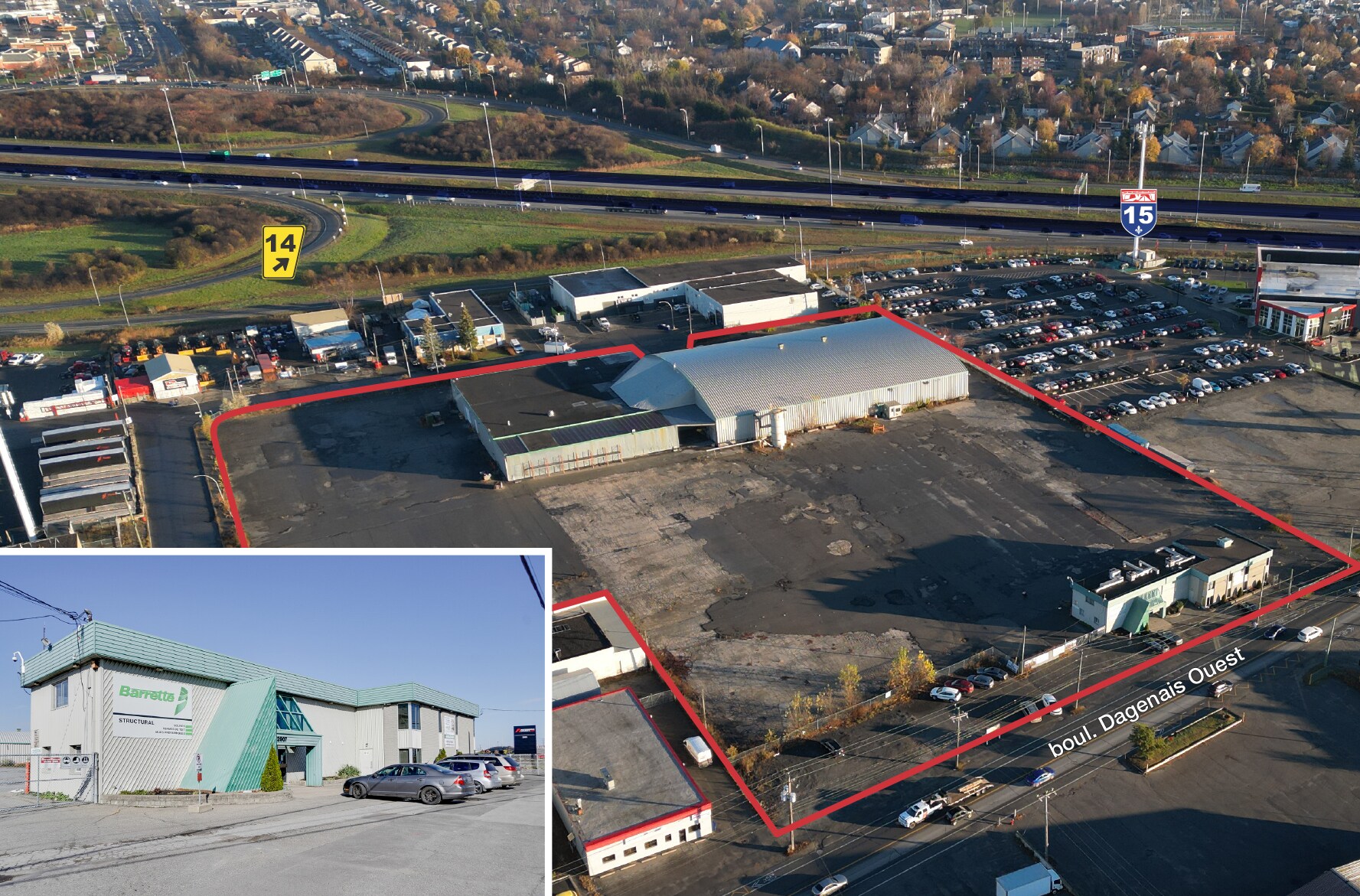2907-2907A Boul Dagenais O, Laval, QC à vendre Aérien- Image 1 de 1
