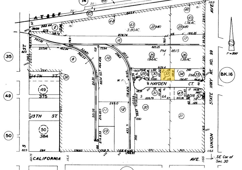 150 Hayden Ct, Bakersfield, CA à vendre - Plan cadastral - Image 2 de 3