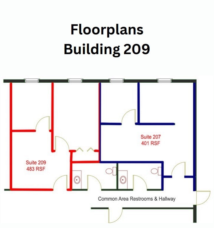 209 N Moss Rd, Winter Springs, FL à louer Plan d’étage- Image 1 de 1