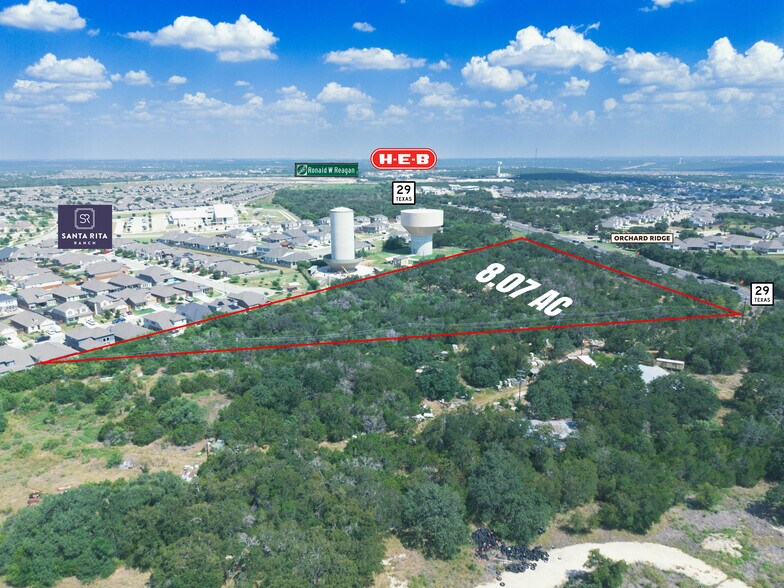 9600 Highway 29, Georgetown, TX à vendre - Aérien - Image 1 de 6
