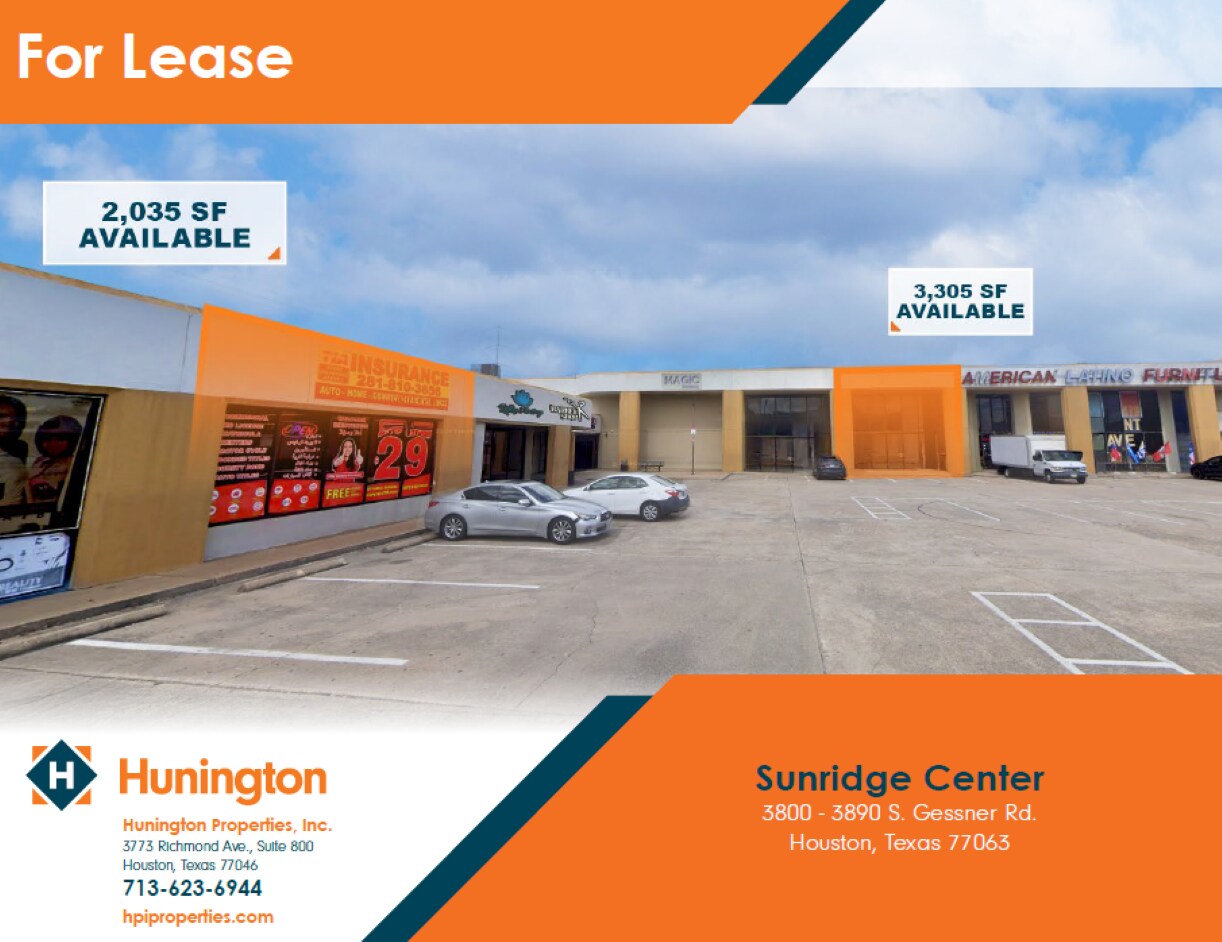 3800-3892 S Gessner Rd, Houston, TX for lease Building Photo- Image 1 of 2