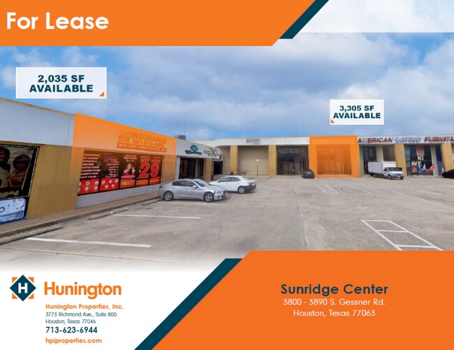 More details for 3800-3892 S Gessner Rd, Houston, TX - Retail for Lease