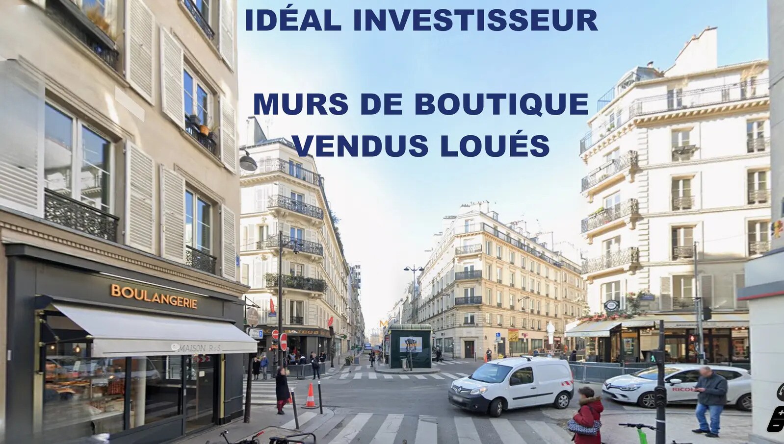 Commerce de détail dans Paris à vendre Photo du bâtiment- Image 1 de 3