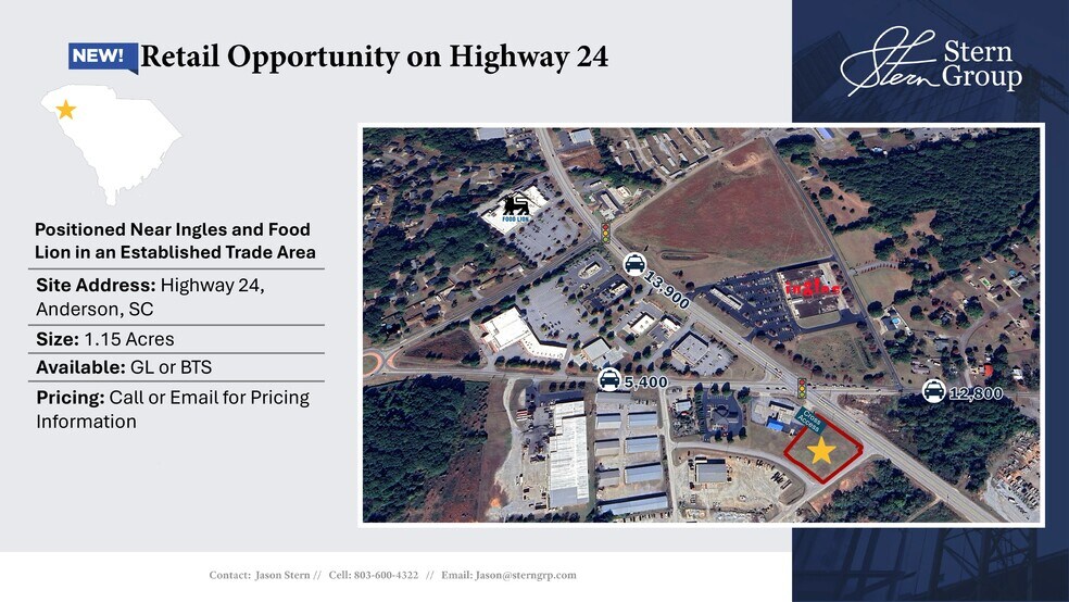 Hwy 24, Anderson, SC for lease - Primary Photo - Image 1 of 3