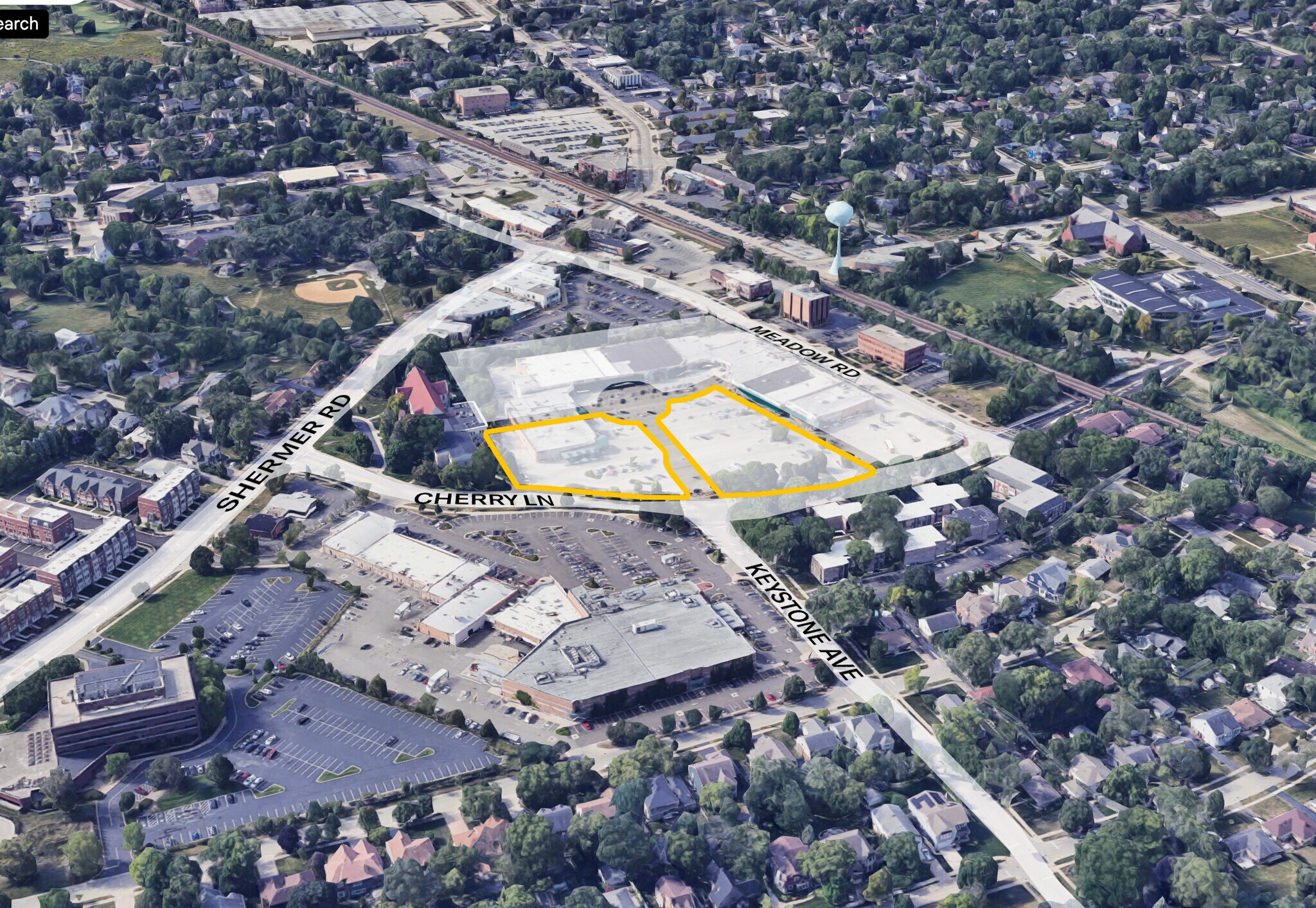 SEC Cherry & Meadow Ln, Northbrook, IL for lease Primary Photo- Image 1 of 3