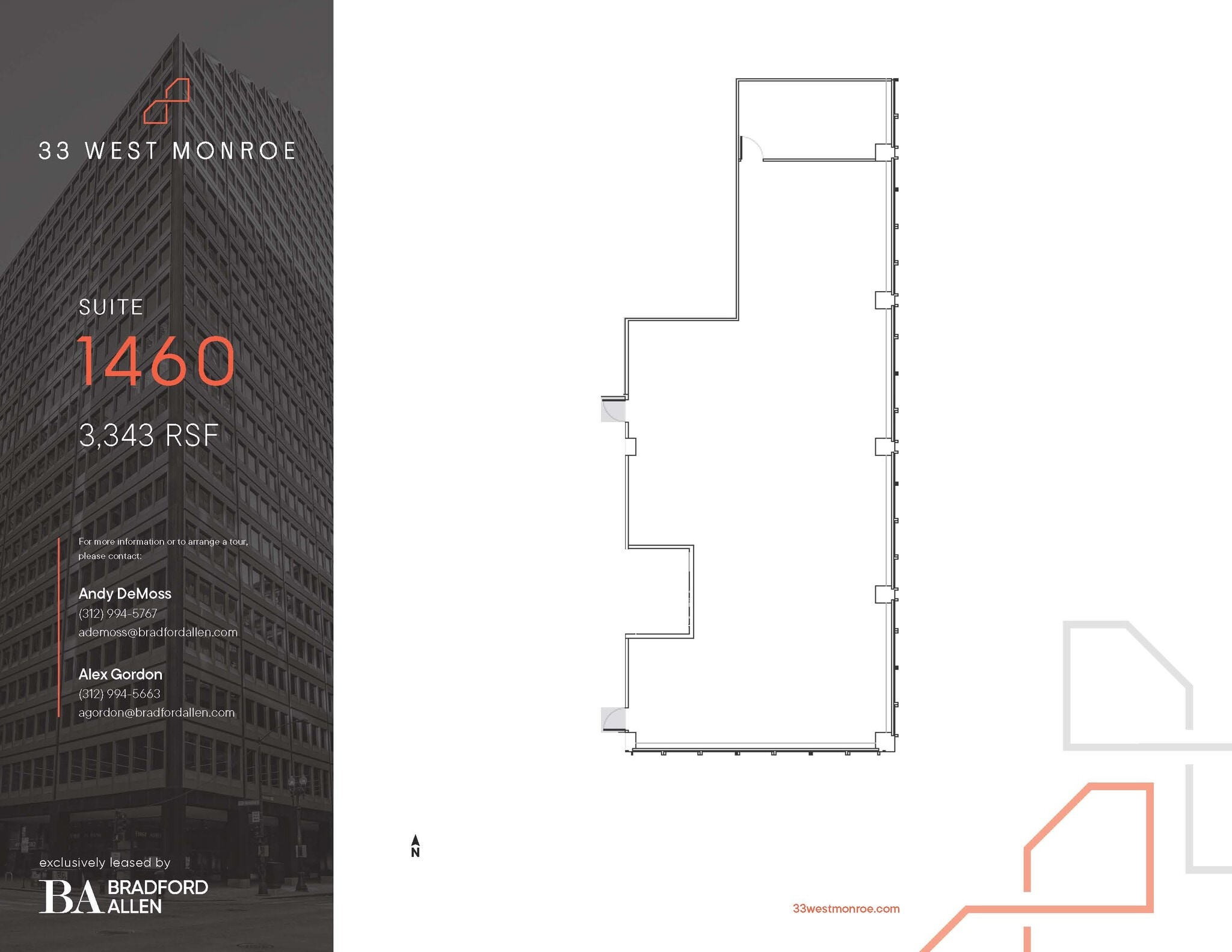33 W Monroe St, Chicago, IL for lease Floor Plan- Image 1 of 2