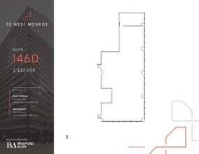 33 W Monroe St, Chicago, IL for lease Floor Plan- Image 1 of 2
