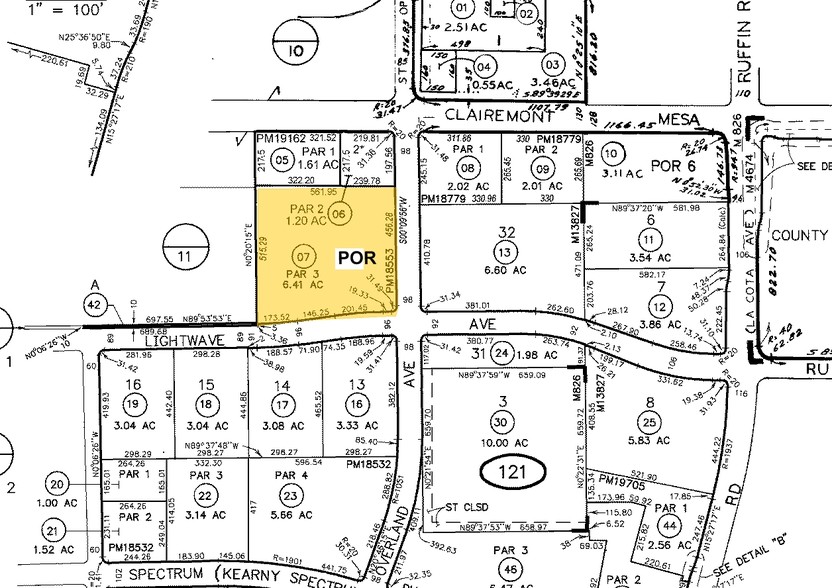 9242 Lightwave Ave, San Diego, CA à vendre - Plan cadastral - Image 2 de 21