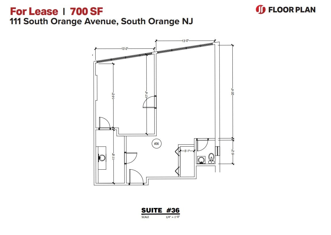 109-113 S Orange Ave, South Orange, NJ for lease Floor Plan- Image 1 of 1