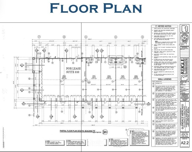 W Glendale Ave, Glendale, AZ for lease Floor Plan- Image 1 of 8