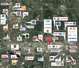 32535-32553 Schoolcraft Rd, Livonia, MI - AERIAL map view - Image1