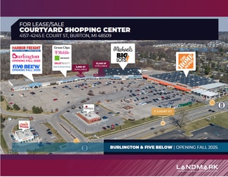 Plus de détails pour 4157-4245 E Court St, Burton, MI - Commerce de détail à vendre