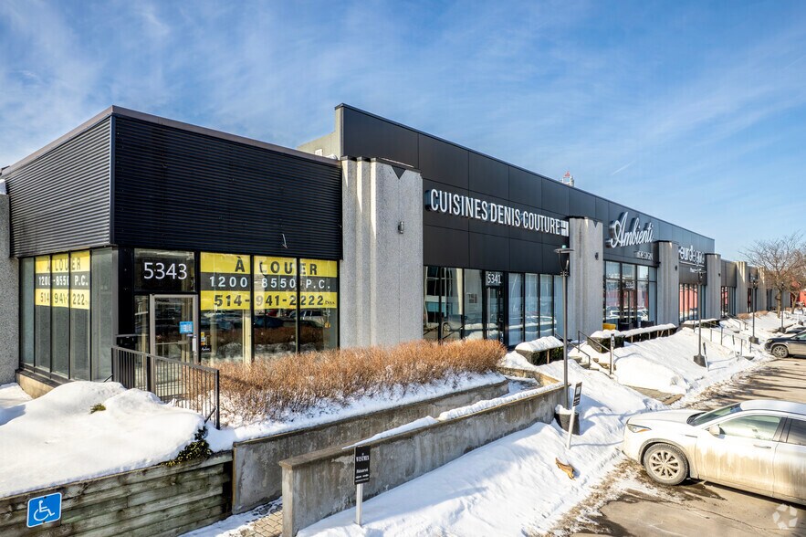 5327-5349 Rue Ferrier, Montréal, QC for lease - Building Photo - Image 1 of 6