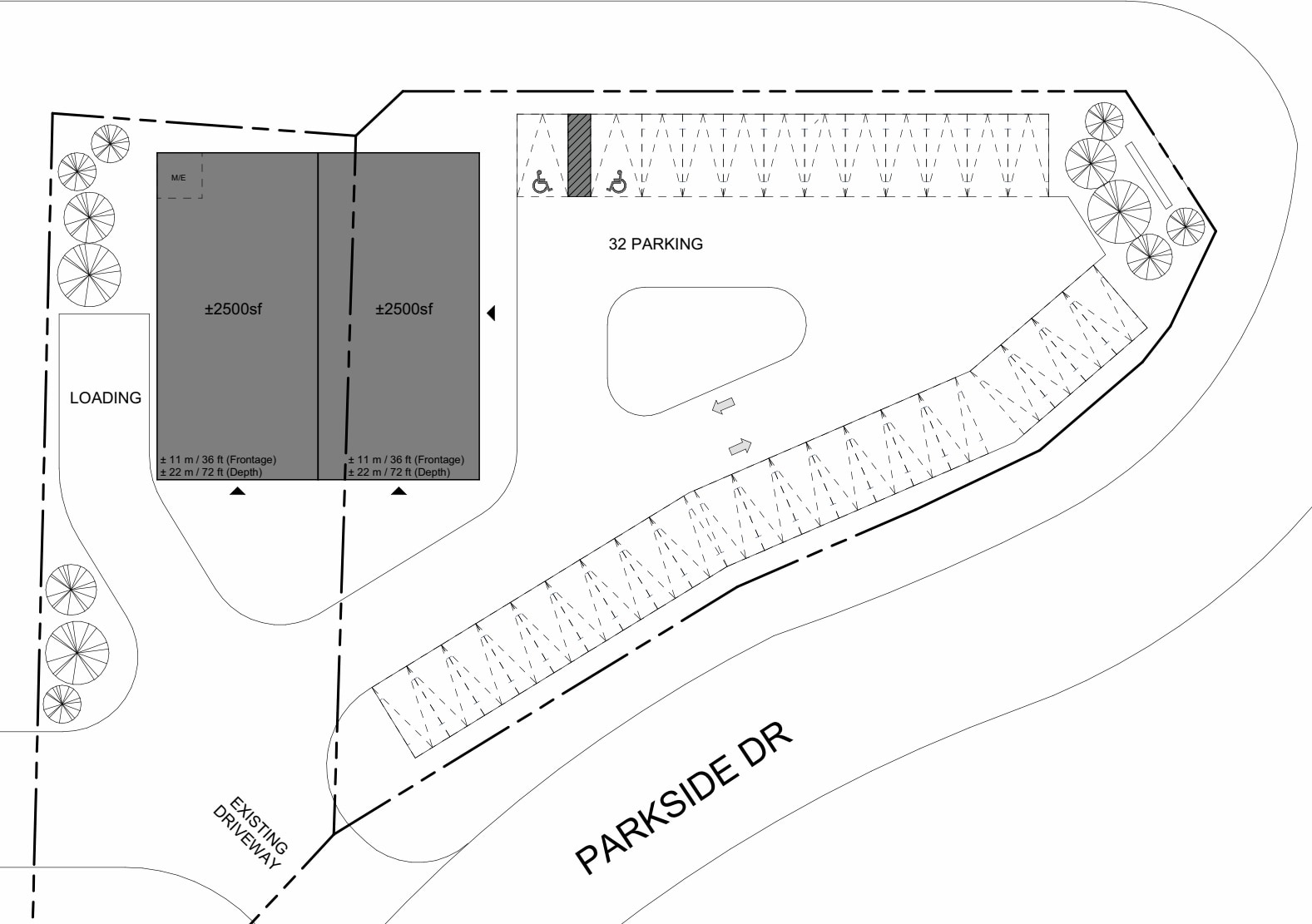 166 Davis Dr, Newmarket, ON for lease Site Plan- Image 1 of 3