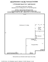 43114 Black Deer Loop, Temecula, CA for lease Floor Plan- Image 1 of 1