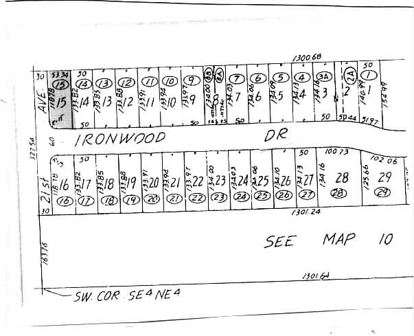 2046 W Ironwood Dr, Phoenix, AZ à vendre - Plan cadastral - Image 3 de 17