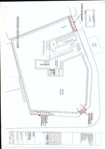 112-118 Homerton High St, Londres à louer - Plan d’étage - Image 2 de 2