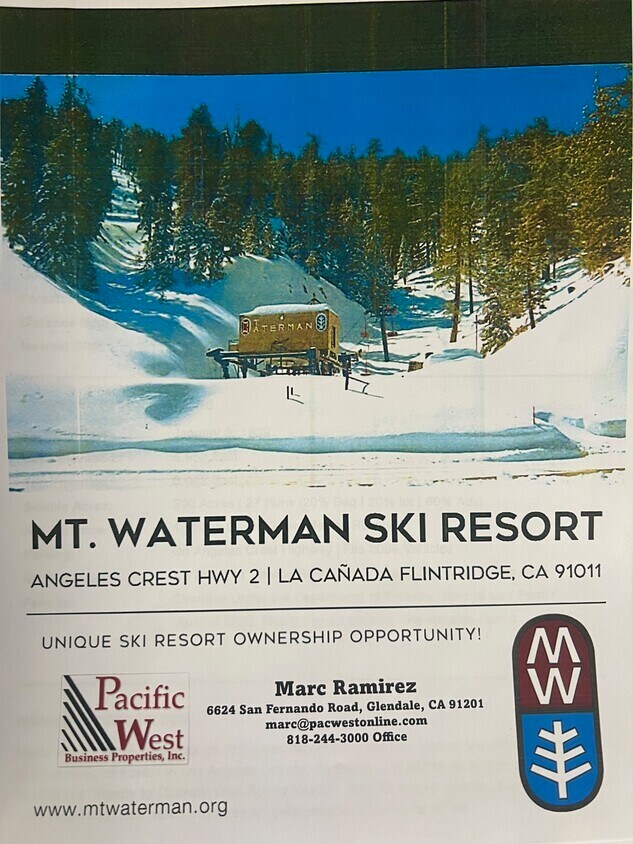 Plus de détails pour Angeles Crest Hwy 2, Flintridge, CA - Sports et divertissement à vendre