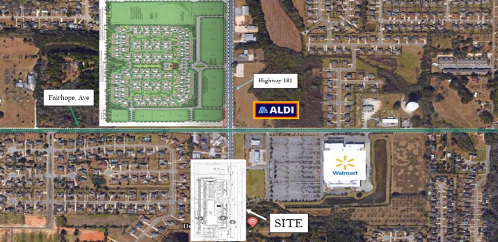 20310 Alabama 181, Fairhope, AL à vendre - Aérien - Image 3 de 5