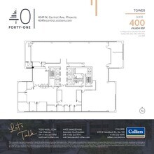 4041 N Central Ave, Phoenix, AZ for lease Floor Plan- Image 1 of 1