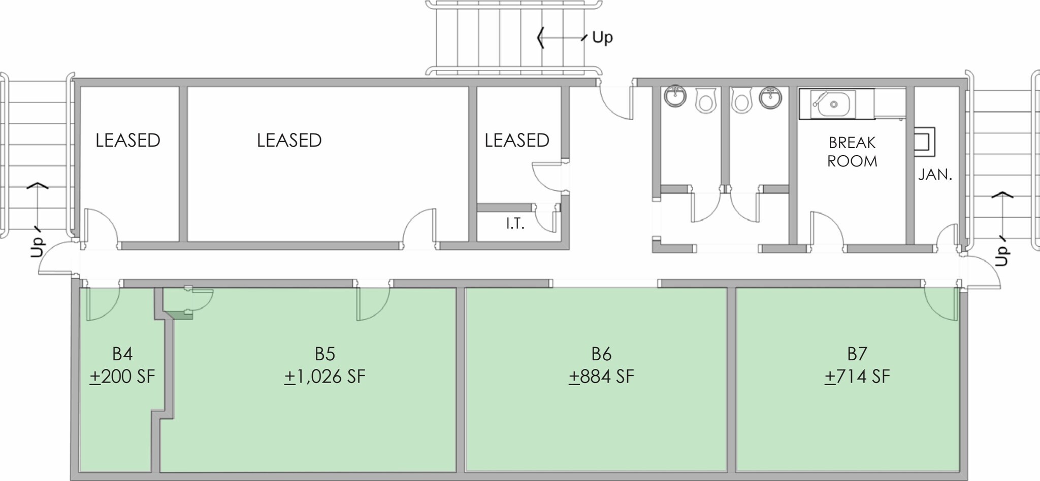 2260 E University Dr, Mesa, AZ à louer Plan d’étage- Image 1 de 1