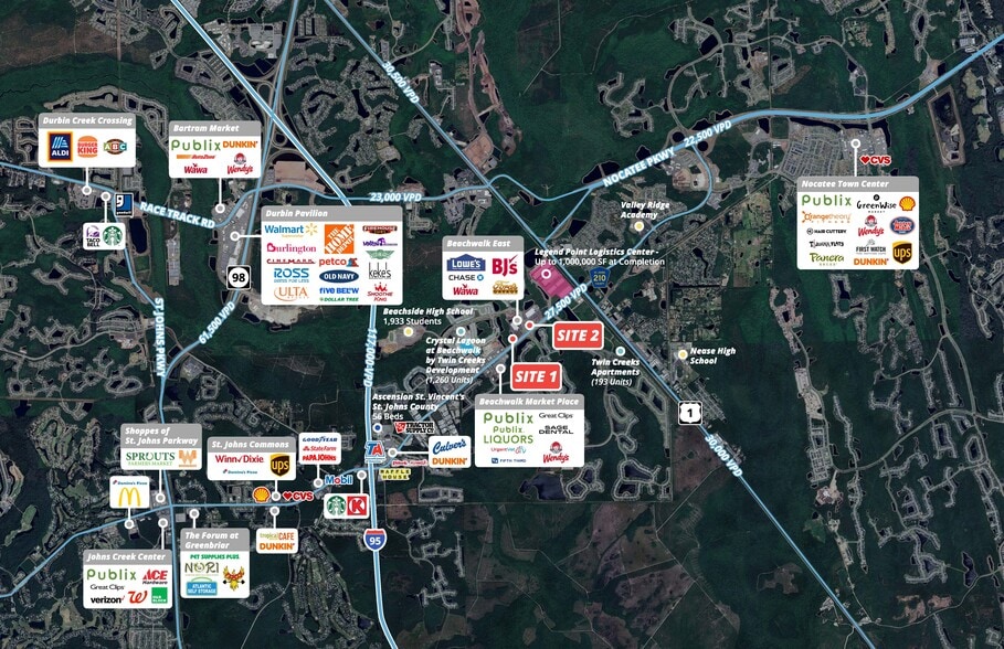 NE of CR210 & Beachwalk Blvd, Saint Johns, FL for lease - Building Photo - Image 3 of 3