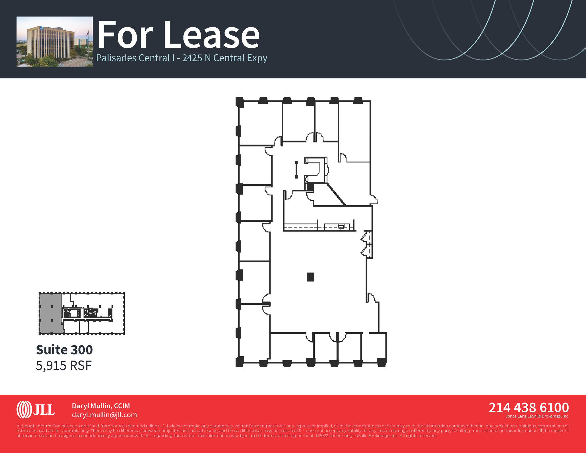 2425 & 2435 N Central Expy, Richardson, TX à louer Plan d  tage- Image 1 de 1