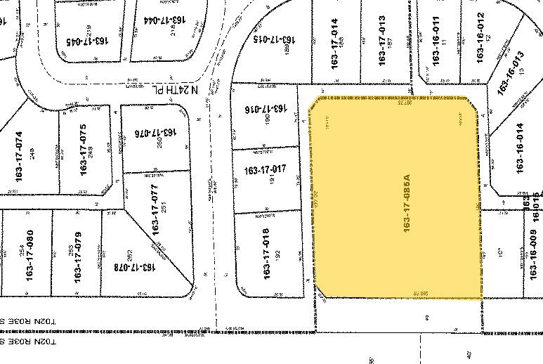 4701 N 24th St, Phoenix, AZ à vendre - Plan cadastral - Image 1 de 1