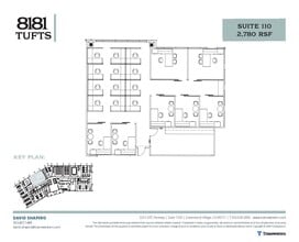 8181 E Tufts Ave, Denver, CO à louer Plan d’étage- Image 2 de 4