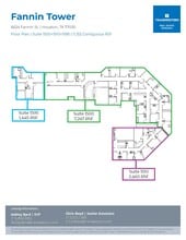 6624 Fannin St, Houston, TX for lease Floor Plan- Image 1 of 1