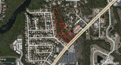 1291 W Granada Blvd, Ormond Beach, FL - Aerial  map view