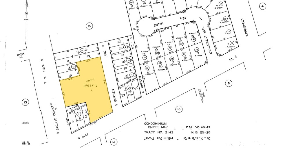 2200 Pacific Coast Hwy, Hermosa Beach, CA for lease - Plat Map - Image 2 of 29