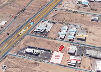 Plus de détails pour San Mateo Blvd & Pasadena Ave, Albuquerque, NM - Terrain à louer