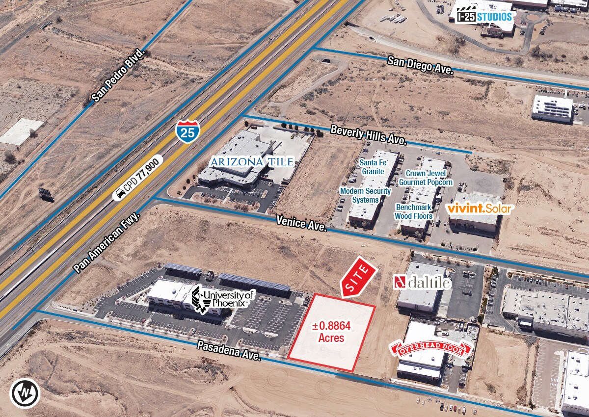 San Mateo Blvd & Pasadena Ave, Albuquerque, NM for lease Building Photo- Image 1 of 3